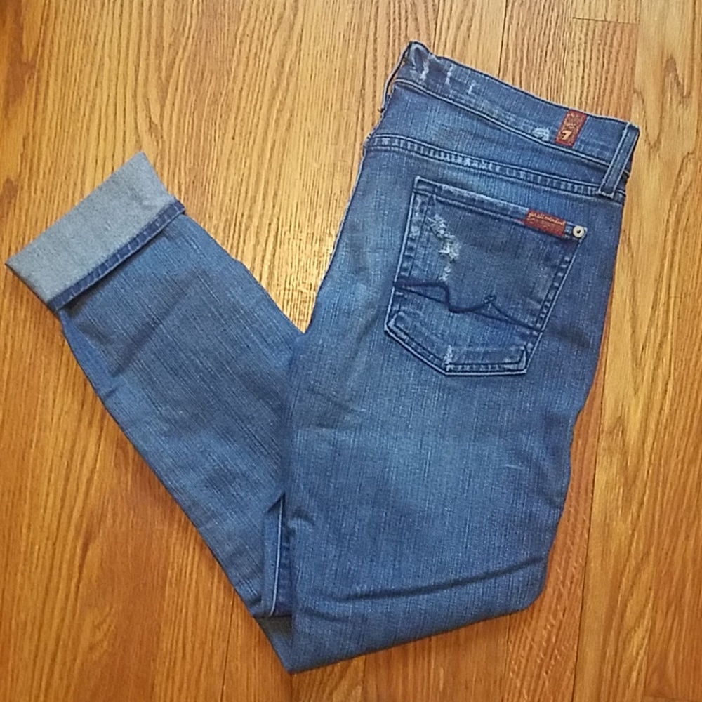 Denim Capri Style